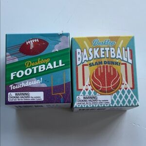 Desktop Football & Basketball Mini Games - RP Minis 2 Boxes